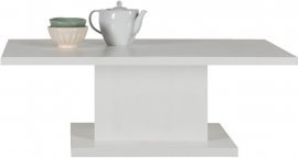 Blagovaonski stol Lavina 2 bijela + visoki sjaj