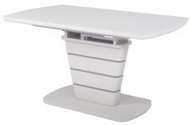 Stol na razvlačenje Ronix 160/200x90 bijela+siva