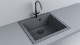 Kuhinjski sudoper Hanoj 560 - sivi