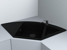 Kuhinjski sudoper Europa - crni