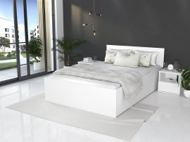 Krevet sa spremnikom Panama plus - 120x200 cm - bijela