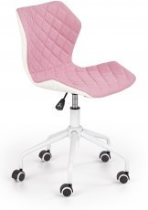 Uredska stolica Matrix 3 - roza/bijela