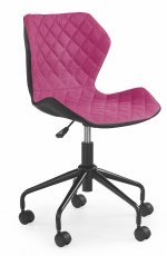 Uredska stolica Matrix 3 - crna/roza