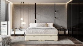 Krevet bez uzglavlja - Loa base - SK8 - 90x200 cm