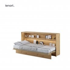 Krevet u ormaru Lenart - Bed Concept 06 - 90x200 cm - artisan hrast 