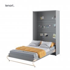Krevet u ormaru Lenart - Concept Pro 02 - 120x200 cm - siva