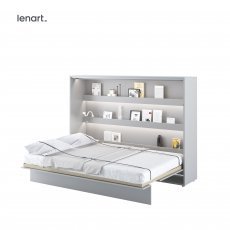 Krevet u ormaru Lenart - Bed Concept 04 - 140x200 cm - siva