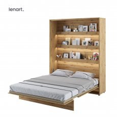Krevet u ormaru Lenart - Bed Concept 12 - 160x200 cm - artisan hrast
