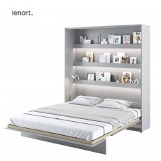 Krevet u ormaru Lenart - Bed Concept 13 - 180x200 cm - siva