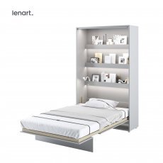 Krevet u ormaru Lenart - Bed Concept 02 - 120x200 cm - siva