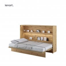 Krevet u ormaru Lenart - Bed Concept 05 - 120x200 cm - artisan hrast