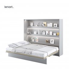 Krevet u ormaru Lenart - Bed Concept 14 - 160x200 cm - siva