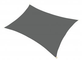 Tenda za zaštitu od sunca Sail 3x4 m siva