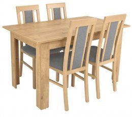 Blagovaonski set - stol i stolice STO/138 BIS 