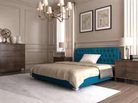 Tapecirani kreveti Novelty - Krevet sa spremnikom Tiffani 180x200 cm