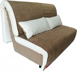 Dvosjed s ležajem Novelty 140 cm - light brown