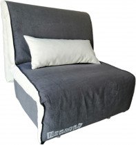 Novelty - Fotelja s ležajem Novelty - dark grey