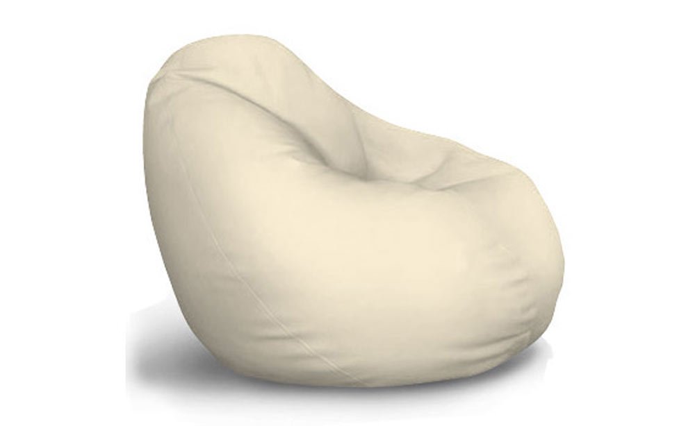 Sedežna vreča Torba SMALL bela