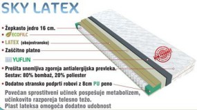 Fola - Madrac Sky Latex 140x200