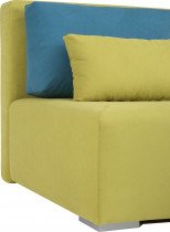 Fola - Fotelja s ležajem Ambi - zelena+plava