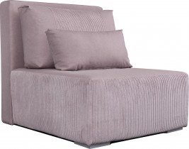Fola - Fotelja s ležajem Ambi - pepeljasto roza