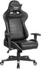 Gaming stolica Bremen Crna + Siva