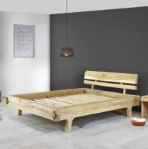 Fola - Krevet Organic Luxury 160x200 cm - hrast