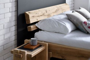 Fola - Krevet Organic Luxury 180x200 cm - hrast