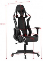 Fola - Gaming stolica Stripe crna+plava