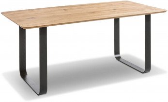 Fola - Zaobljeni rub DL - 200x100 cm - Sustav blagovaonskih stolova Connect