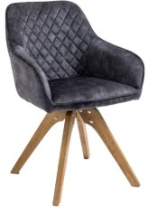 Stolica Veles - tamnosiva