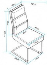 Fola - Blagovaonska stolica Karman - smeđa