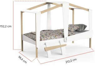 Fola - Dječji krevet Cabane 395406 - 90x200 cm