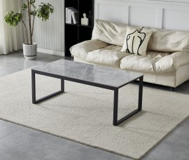 Stolić za dnevni boravak Hanos - siva visokog sjaja