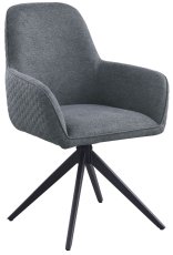 Stolica Matoni - tamno siva
