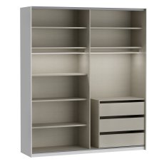 Fola - Garderobni ormar s kliznim vratima Fittio - 200 cm