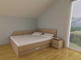 Krevet Wall s ladicom