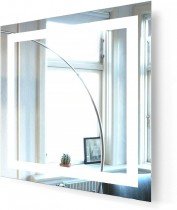 Aqua Rodos - Ogledalo za kupaonicu Alfa - 80 cm