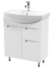 Ormarić s umivaonikom Quadro - 70 cm podni