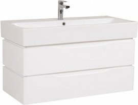Ormarić s umivaonikom Venice - 100 cm zidni (bijela)