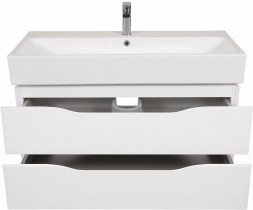 Aqua Rodos - Ormarić s umivaonikom Venice - 100 cm zidni (bijela)