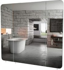 Ogledalo s ormarićem Roma - 85 cm