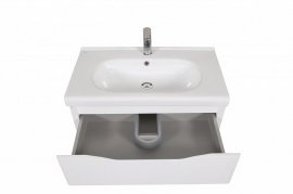 Aqua Rodos - Ormarić s umivaonikom Venice - 80 bijeli zidni