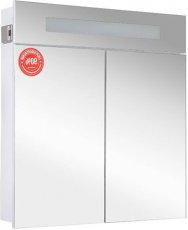 Ogledalo LED + ormarić Nika - 75 cm