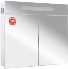 Ogledalo LED + ormarić Nika - 95 cm