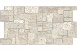 Aqua Rodos - 3D PCV panel Limestone Svijetli