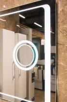 Aqua Rodos - LED Ogledalo Omega 80 LUX s povećalom