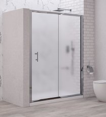 Tuš vrata Flora 500 Satin 140x190