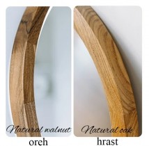 Aqua Rodos - LED Ogledalo Perfection Slim 65 - hrast