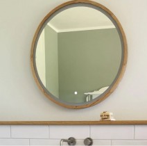 Aqua Rodos - LED Ogledalo Perfection Slim 65 - hrast